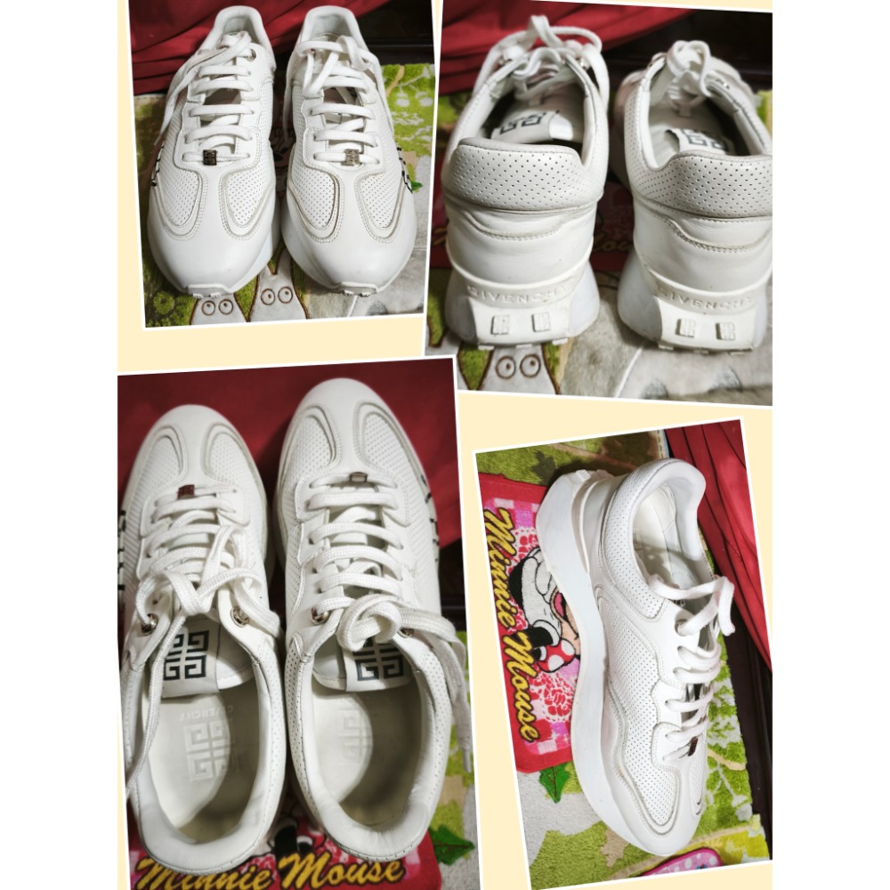 二手 GIVENCHY 皮革 休閒鞋 43號 PUMA 板鞋 復古 43號-細節圖2