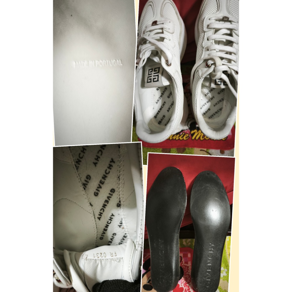 二手 GIVENCHY 皮革 休閒鞋 43號 PUMA 板鞋 復古 43號-細節圖3