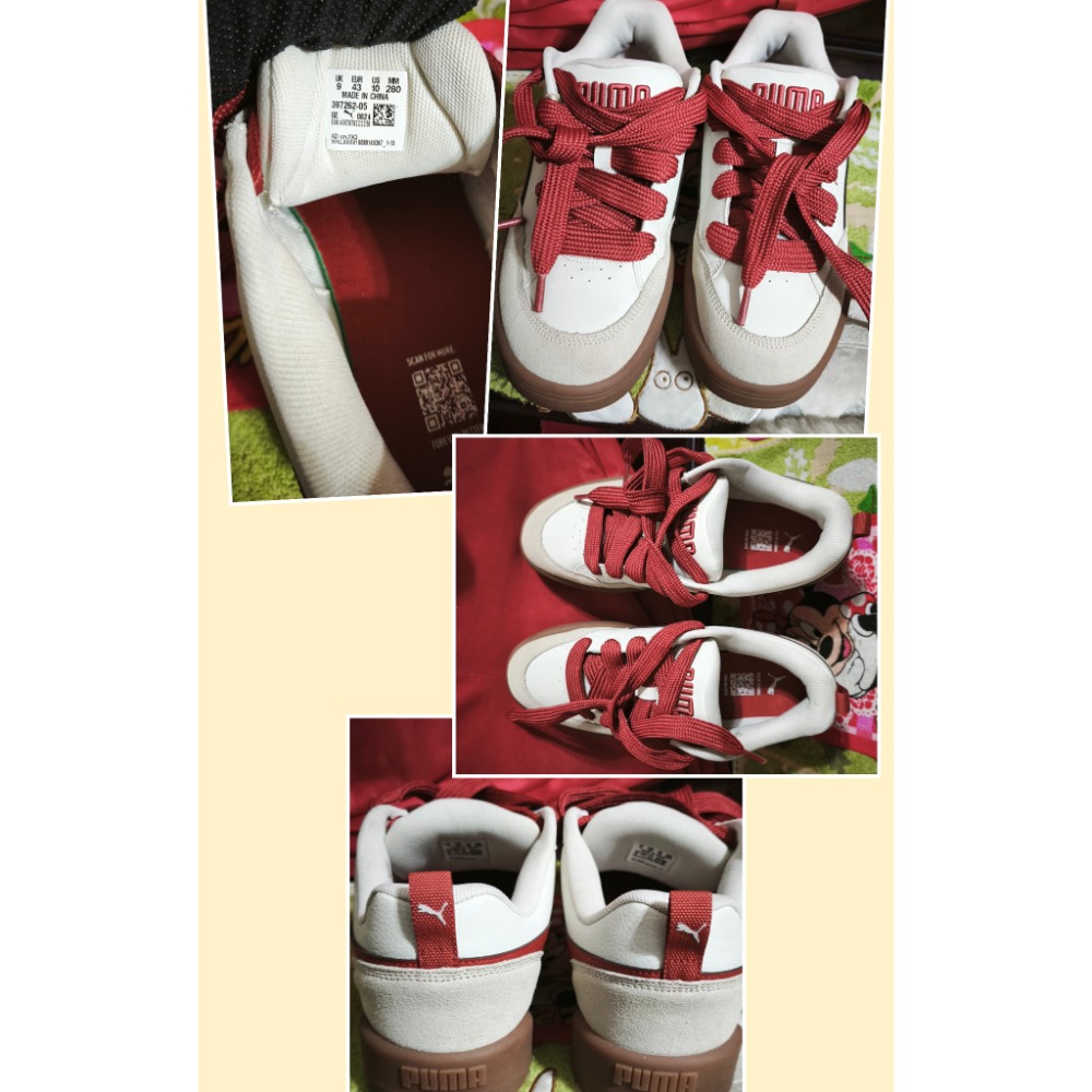 二手 GIVENCHY 皮革 休閒鞋 43號 PUMA 板鞋 復古 43號-細節圖5