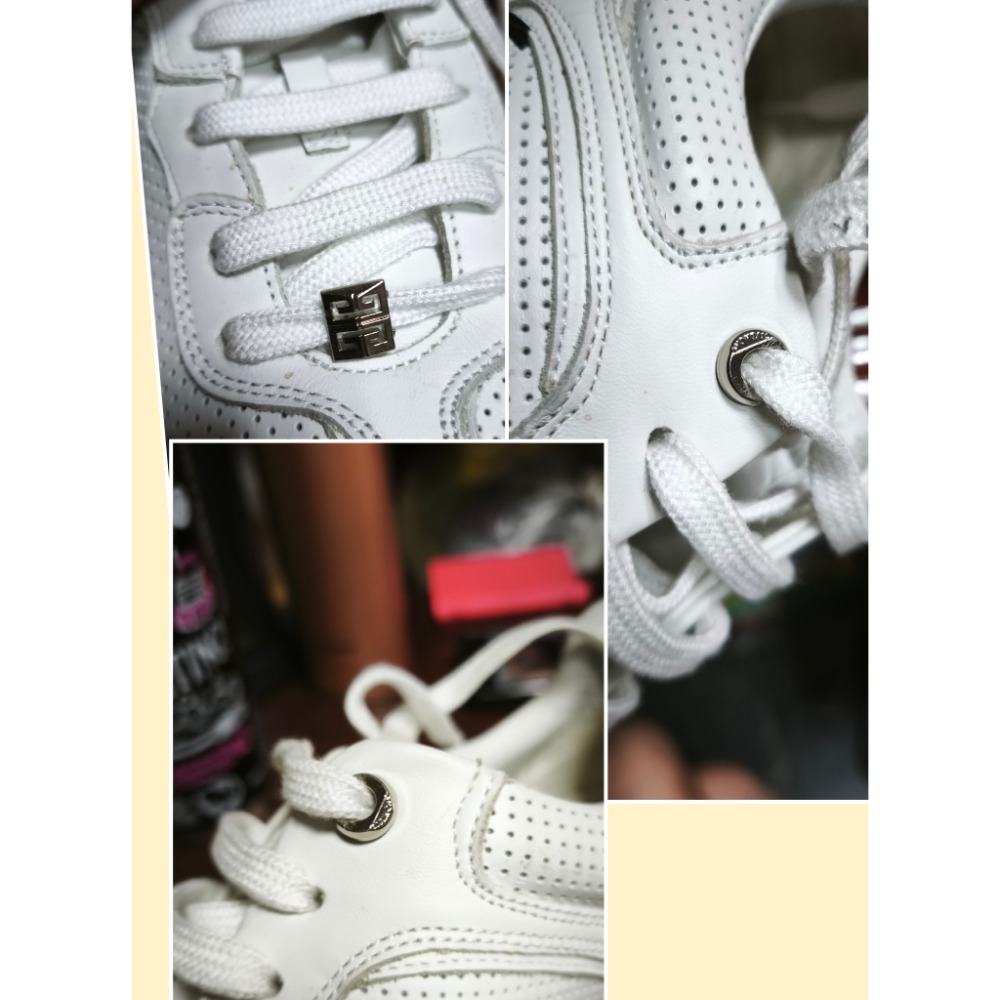 二手 GIVENCHY 皮革 休閒鞋 43號 PUMA 板鞋 復古 43號-細節圖6