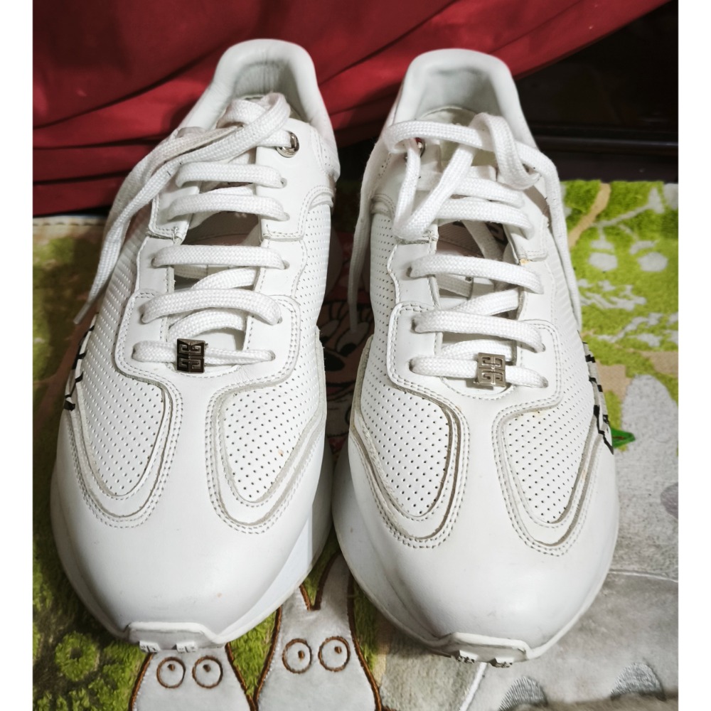 二手 GIVENCHY 皮革 休閒鞋 43號 PUMA 板鞋 復古 43號-細節圖7