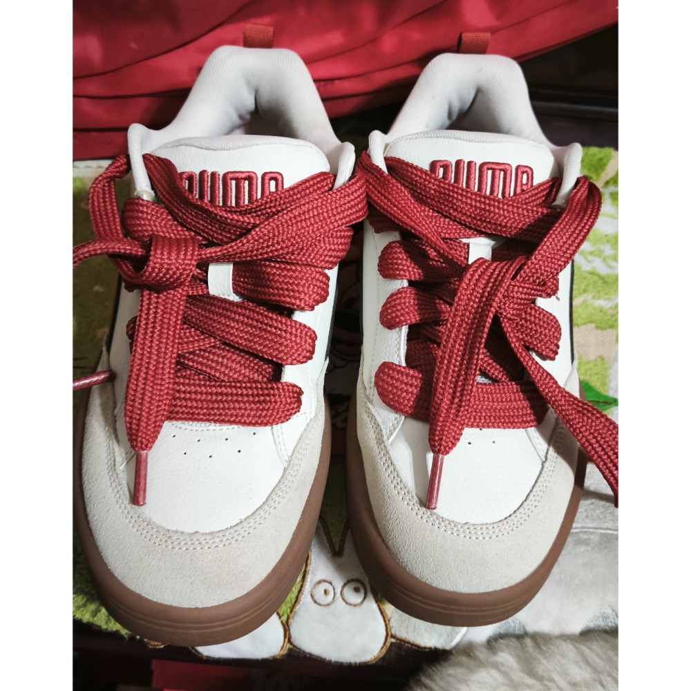 二手 GIVENCHY 皮革 休閒鞋 43號 PUMA 板鞋 復古 43號-細節圖9