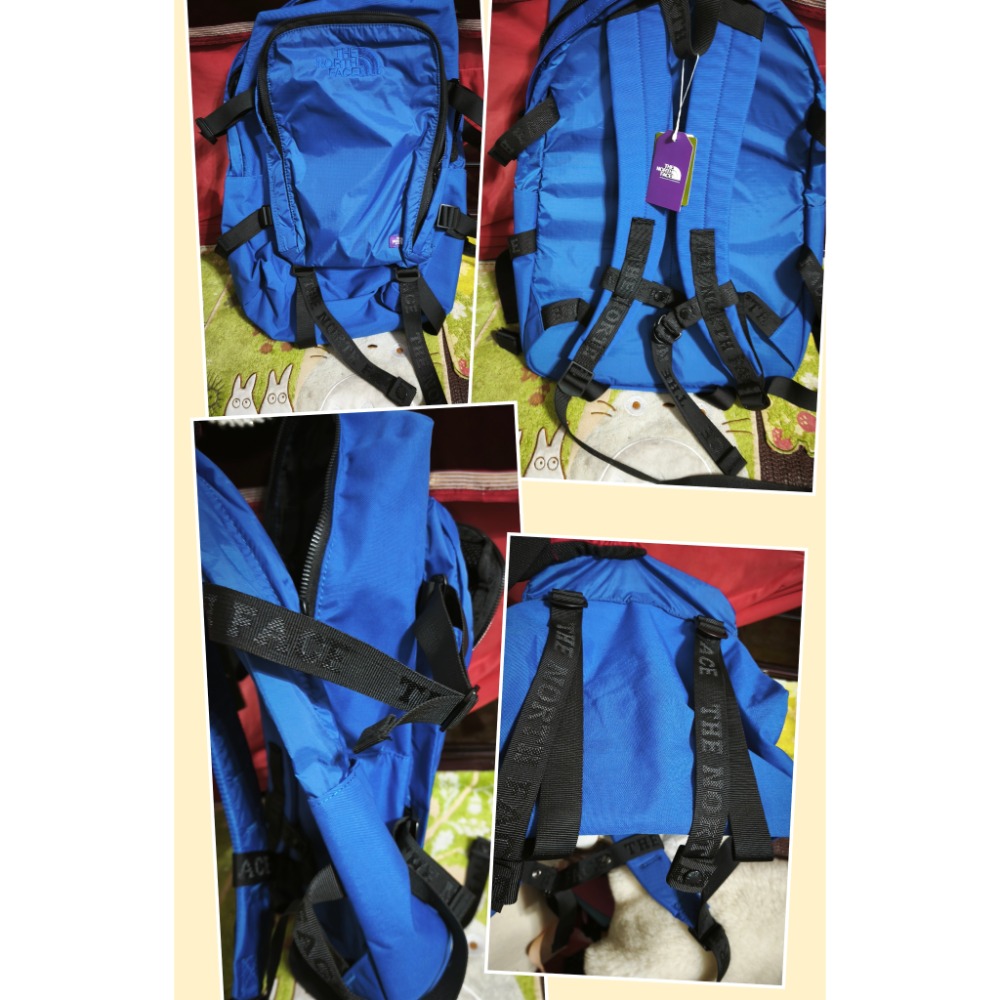 PUMA雙拉後背包 THE NORTH FACE 黑 日本THE藍後背包-細節圖5