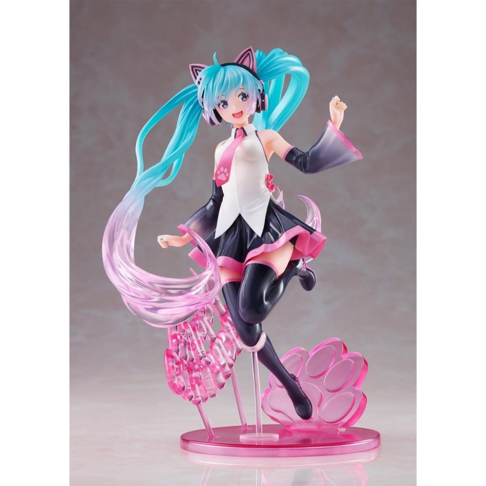 🇯🇵吼皮玩具🇯🇵 初音未來 貓耳 初音 Happy Cat 日版 遊藝場 限定 AMP 公仔 美少女 TAITO 景品-細節圖3