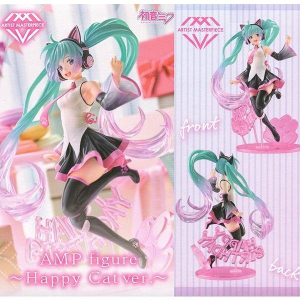 🇯🇵吼皮玩具🇯🇵 初音未來 貓耳 初音 Happy Cat 日版 遊藝場 限定 AMP 公仔 美少女 TAITO 景品-細節圖5