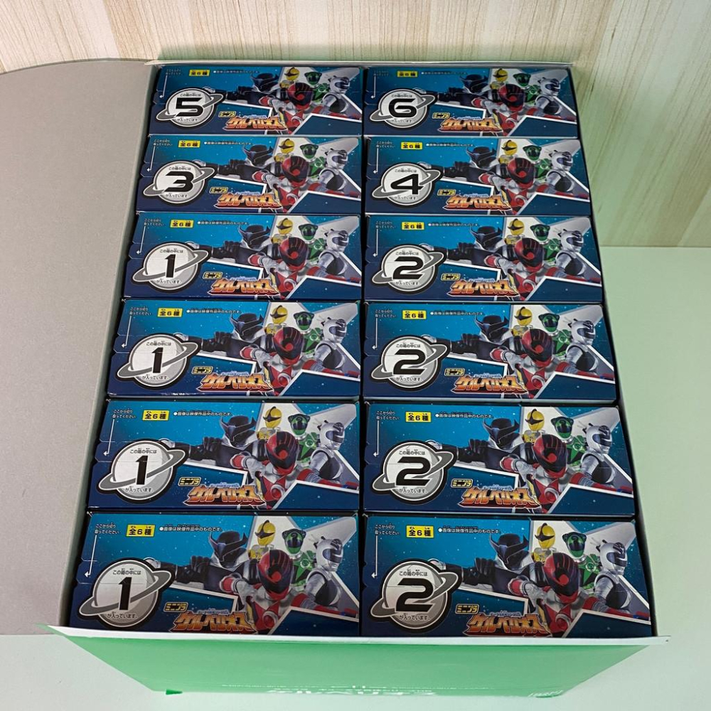 🇯🇵吼皮玩具🇯🇵 宇宙戰隊九連者 地獄犬 MINI組裝 模型 第5彈 盒玩 食玩 宇宙戰隊 九連者 公仔 全套 單售-細節圖2