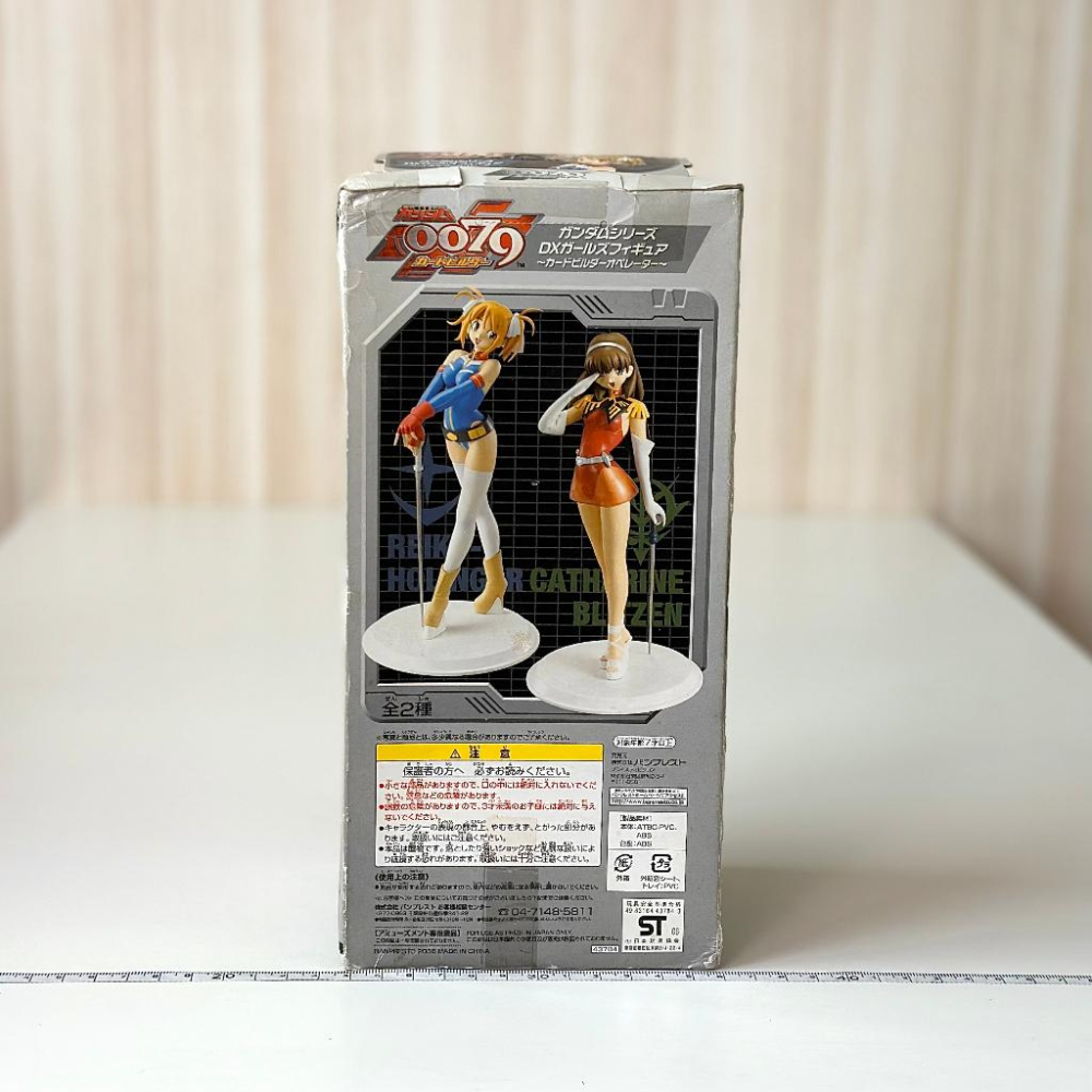 🇯🇵吼皮玩具🇯🇵 鋼彈 0079 玲子 BANPRESTO DX GIRLS 聯邦 日版 景品 現貨 稀有 盒損出清-細節圖2