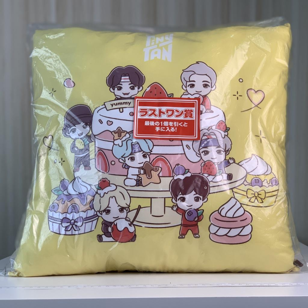 🇯🇵吼皮玩具🇯🇵 防彈少年團 BTS 抱枕 日版 一番賞 最後賞 Tinytan Sweet time theme 景品-細節圖2