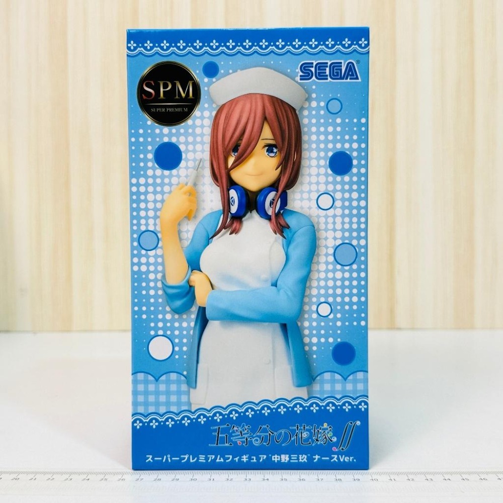 🇯🇵吼皮玩具🇯🇵 五等分的新娘 中野三玖 護士 日版 SPM 公仔 五等分的花嫁 PVC 三玖 看護婦 SEGA 景品-細節圖4