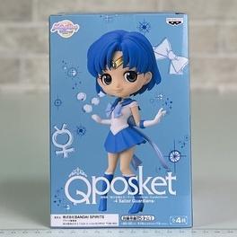 🇯🇵吼皮玩具🇯🇵 美少女戰士 水野亞美 Qposket 水手水星 水星仙子 A款 日版 公仔 Q版 黏土人 景品 現貨-細節圖2