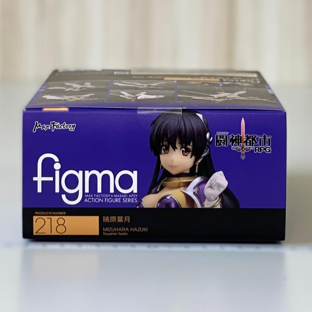 🇯🇵吼皮玩具🇯🇵 絕版 figma 218 鬪神都市 瑞原葉月 GSC 可動 公仔 日版 稀有 現貨 免運-細節圖5