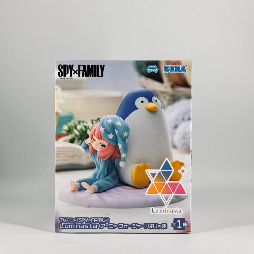 吼皮玩具 間諜家家酒 安妮亞 日版 Luminasta 公仔 SPY×FAMILY 睡衣 企鵝 SEGA 景品