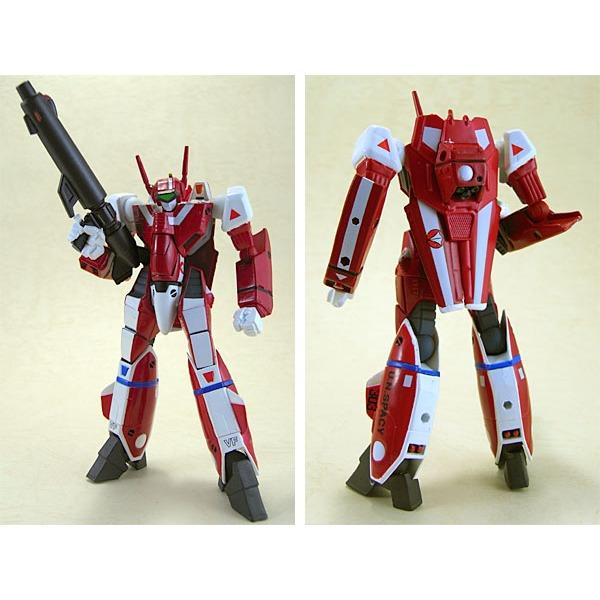 🇯🇵吼皮玩具🇯🇵 絕版 超時空要塞 VF-1J 女武神 米莉亞機 限定紅 日版 海洋堂 山口式 No.034 公仔 模型-細節圖4