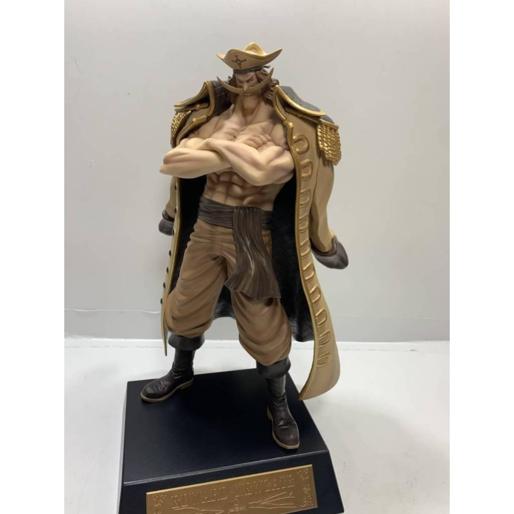 🇯🇵吼皮玩具🇯🇵 絕版 航海王 年輕 白鬍子 日版 金證 一番賞 B賞 特別色 公仔 世代交替篇 羅傑 海賊王 景品-細節圖5