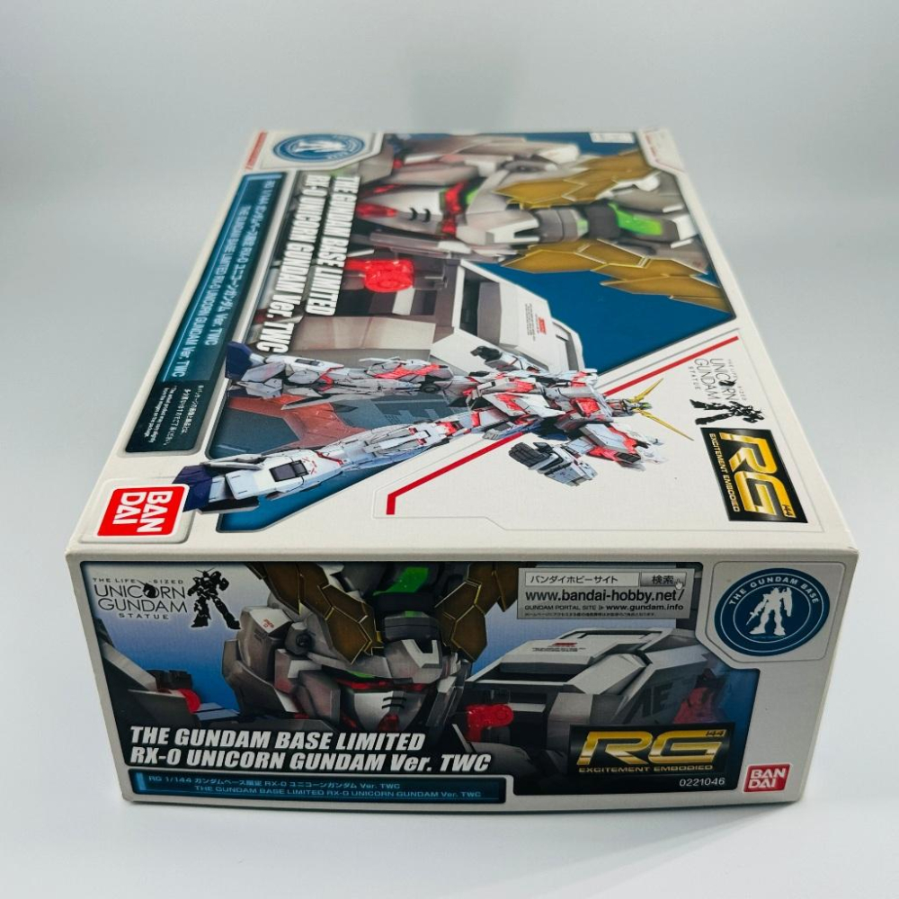 🇯🇵吼皮玩具🇯🇵 東京台場限定 獨角獸 Ver.TWC 日版 RG UC RX-0 鋼彈 BASE 萬代 模型 現貨-細節圖3