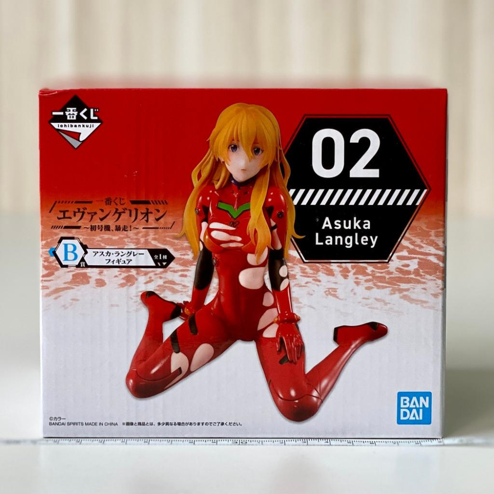 🇯🇵吼皮玩具🇯🇵 福音戰士 明日香 爆衣 日版 一番賞 B賞 坐姿 公仔 戰鬥服 初號機 暴走 EVA 劇場版 景品-細節圖3