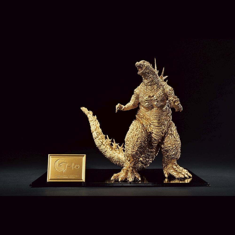 🇯🇵吼皮玩具🇯🇵 哥吉拉 -1.0 金色 日版 限定 一番賞 SOFVICS 公仔 酒井裕司 GODZILLA 景品-細節圖5