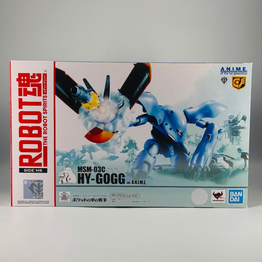 🇯🇵吼皮玩具🇯🇵 絕版 Robot魂 246 日版 高性能葛克 MSM-03C HY-GOGG 魔蟹 鋼彈 公仔 模型-細節圖2