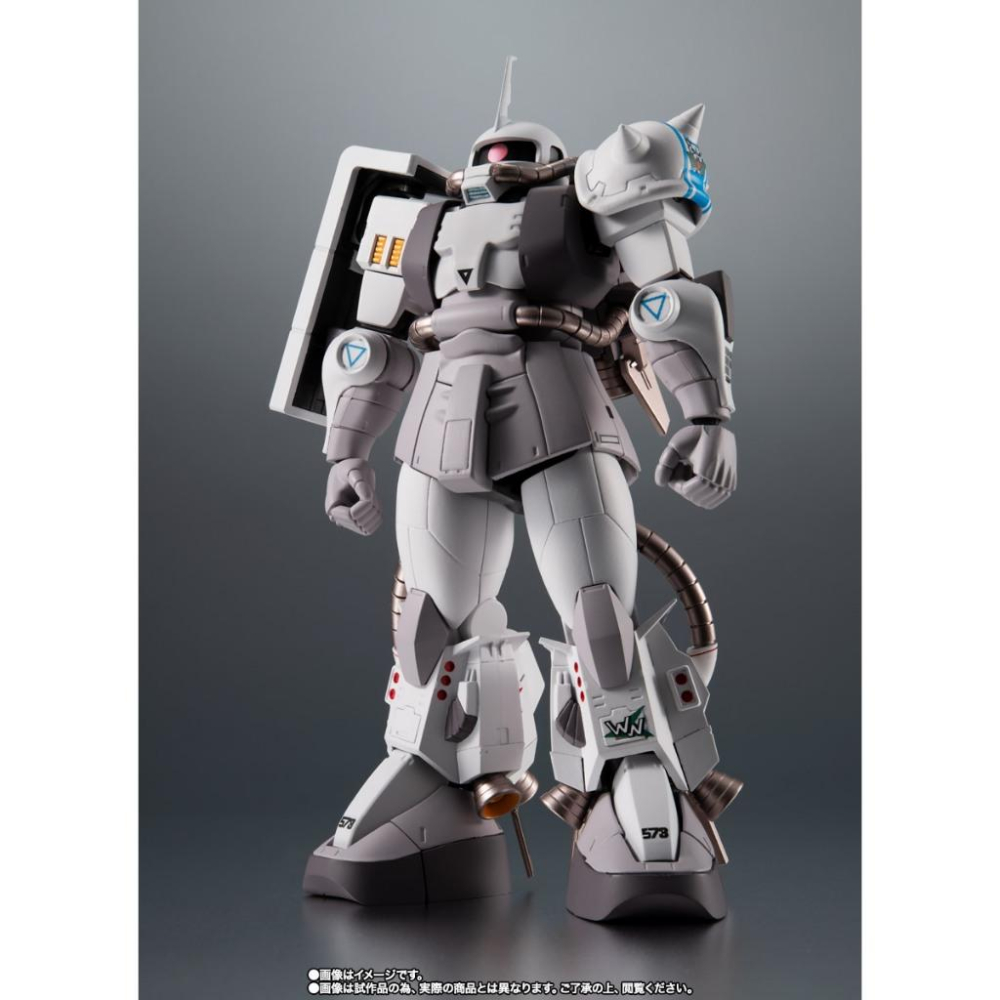 🇯🇵吼皮玩具🇯🇵 絕版 魂商店限定 Robot魂 高機動 薩克 白狼 松永真 MS-06R-1A 日版 鋼彈 公仔 模型-細節圖4