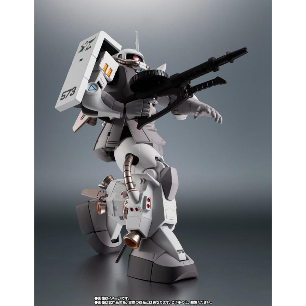 🇯🇵吼皮玩具🇯🇵 絕版 魂商店限定 Robot魂 高機動 薩克 白狼 松永真 MS-06R-1A 日版 鋼彈 公仔 模型-細節圖6