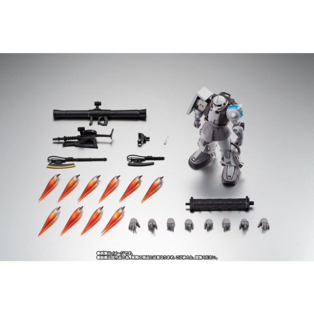 🇯🇵吼皮玩具🇯🇵 絕版 魂商店限定 Robot魂 高機動 薩克 白狼 松永真 MS-06R-1A 日版 鋼彈 公仔 模型-細節圖8