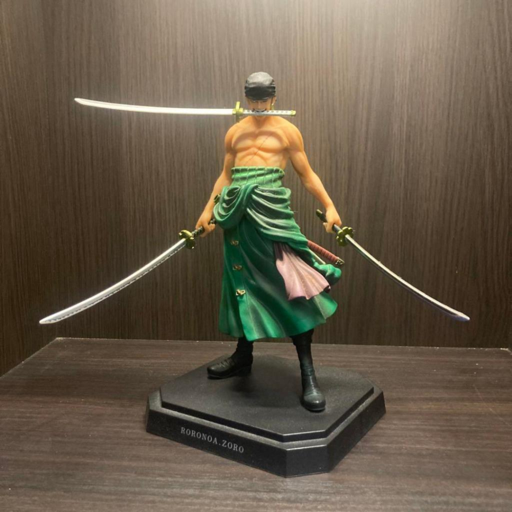 🇯🇵吼皮玩具🇯🇵 絕版 航海王 索隆 武裝色 霸氣 日版 金證 一番賞 A賞 海賊王 索隆的歷史 公仔 三刀流 景品-細節圖6