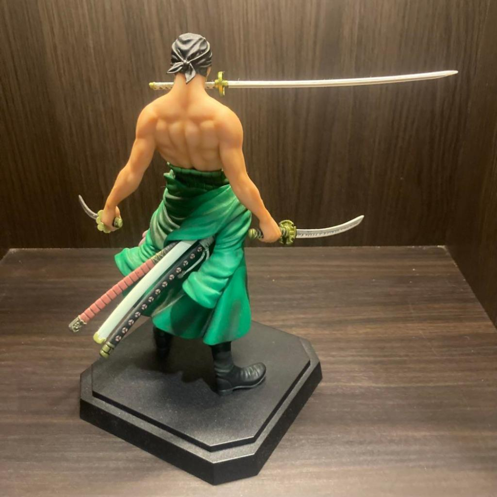 🇯🇵吼皮玩具🇯🇵 絕版 航海王 索隆 武裝色 霸氣 日版 金證 一番賞 A賞 海賊王 索隆的歷史 公仔 三刀流 景品-細節圖7