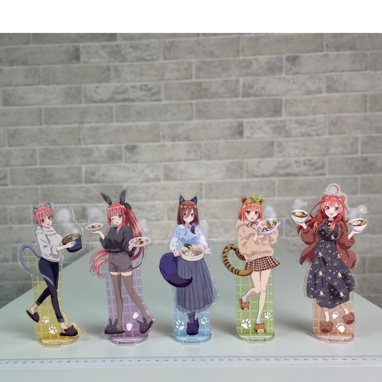 🇯🇵吼皮玩具🇯🇵 絕版 一番賞 五等分的花嫁 獸耳 獸娘 動物 壓克力 立牌 日本 限定 稀有 五等分的新娘 全套 現貨-細節圖2