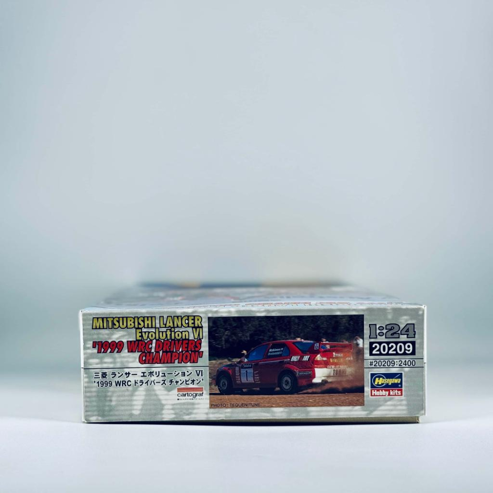 🇯🇵吼皮玩具🇯🇵 絕版 長谷川 Lancer Evolution VI 1999 WRC 1/24 汽車 組裝模型 老物-細節圖3