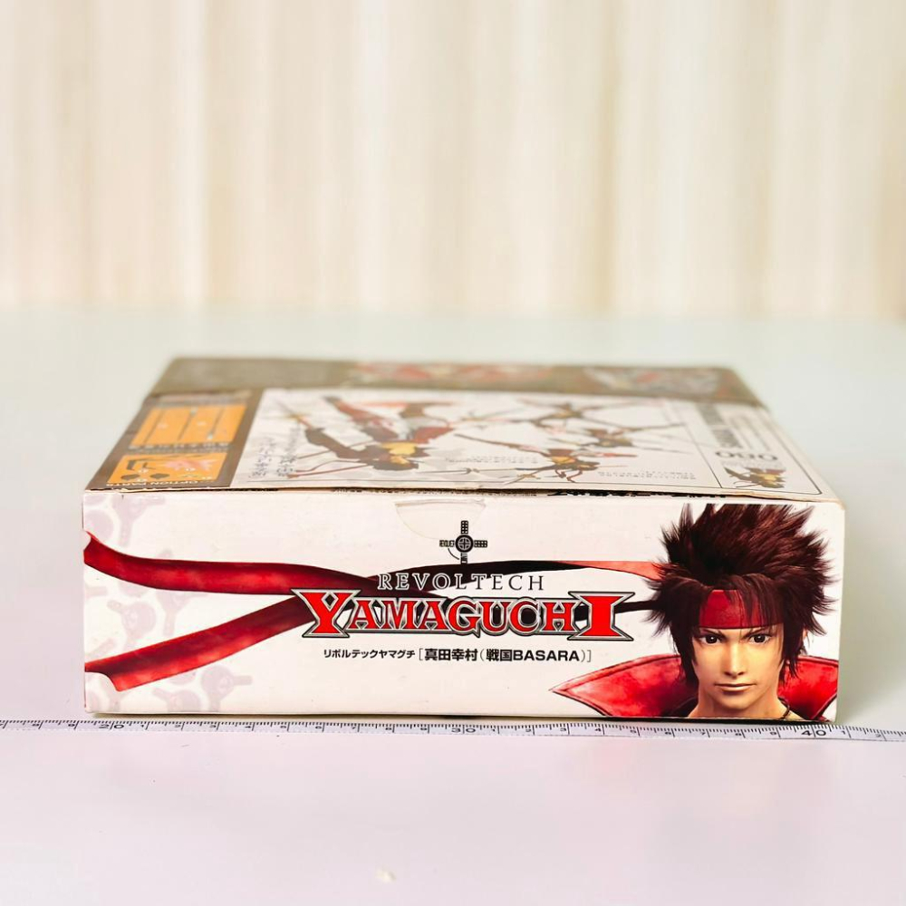 🇯🇵吼皮玩具🇯🇵 絕版 戰國BASARA 真田幸村 白裝束 限定版 日版 海洋堂 山口式 輪轉 公仔 老物 拆檢 美品-細節圖3