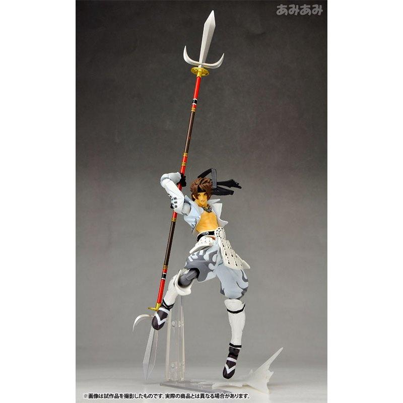🇯🇵吼皮玩具🇯🇵 絕版 戰國BASARA 真田幸村 白裝束 限定版 日版 海洋堂 山口式 輪轉 公仔 老物 拆檢 美品-細節圖7
