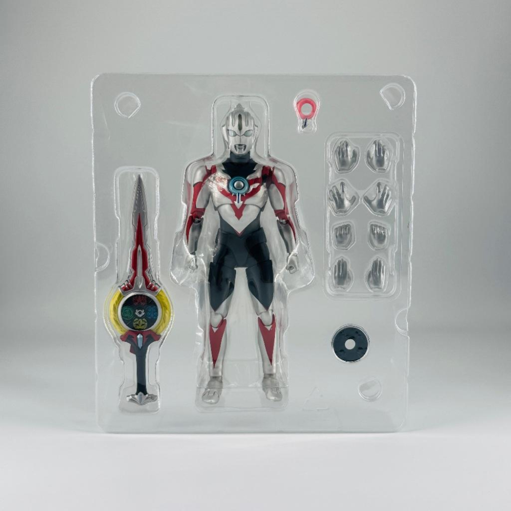 🇯🇵吼皮玩具🇯🇵 絕版 超人力霸王 奧特曼 歐布 起源 原生形態 日版 SHF 公仔 ULTRAMAN ORB 拆檢美品-細節圖2