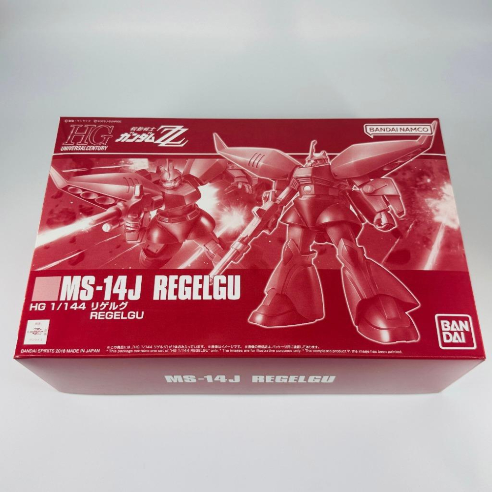🇯🇵吼皮玩具🇯🇵 PB限定 鋼彈 ZZ 里傑爾格 日版 HGUC MS-14J REGELGU 萬代 模型 公仔-細節圖6