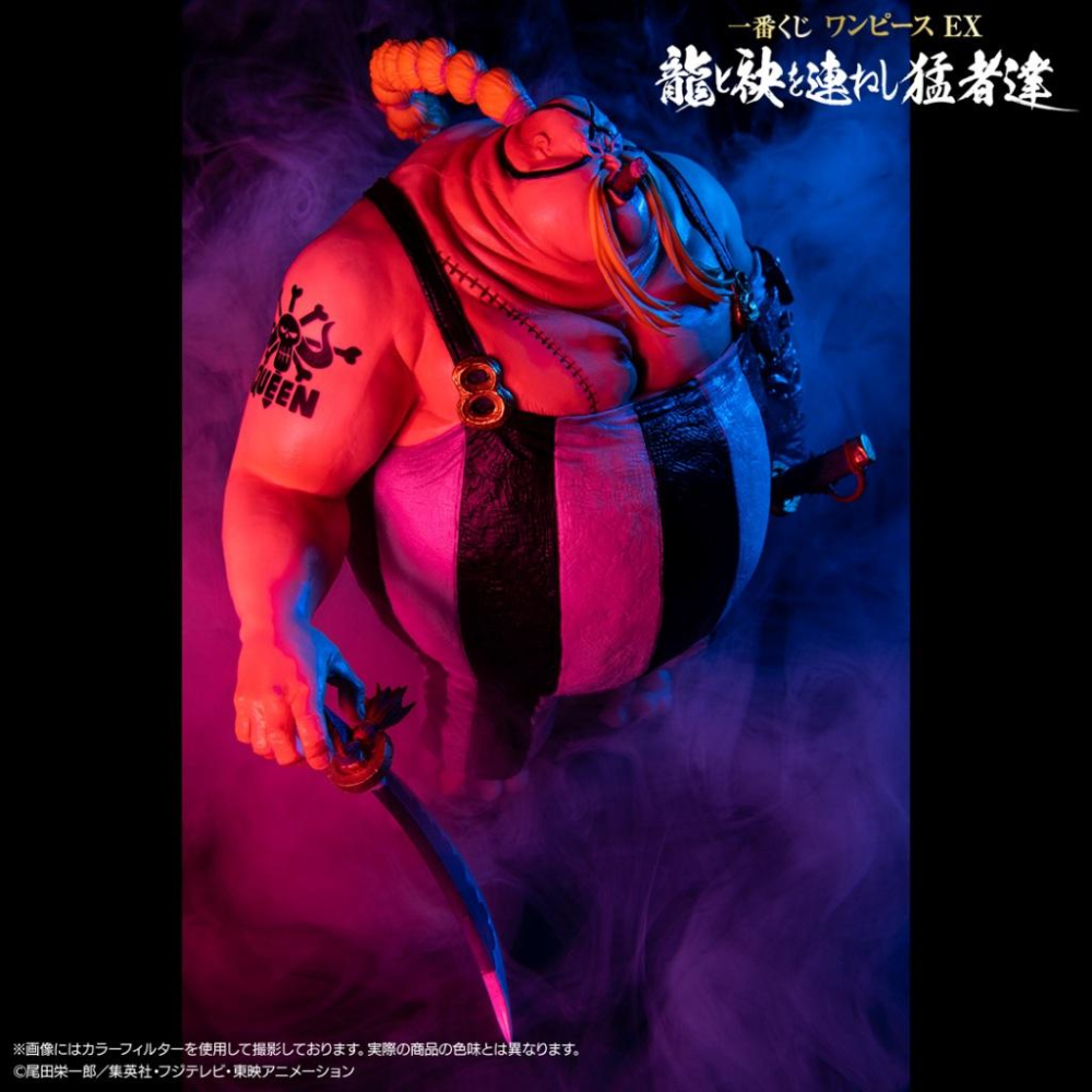 🇯🇵吼皮玩具🇯🇵 海賊王 EX 奎因 QUEEN 日版 金證 一番賞 B賞 公仔 魂豪示像 航海王 燼 景品 現貨-細節圖8