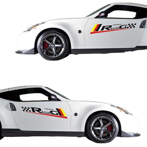 【現貨】RACING 車身貼 拉花貼 遮刮痕 車貼 貼紙 FOCUS KUGA FIESTA-細節圖2