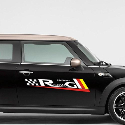 【現貨】RACING 車身貼 拉花貼 遮刮痕 車貼 貼紙 FOCUS KUGA FIESTA-細節圖3