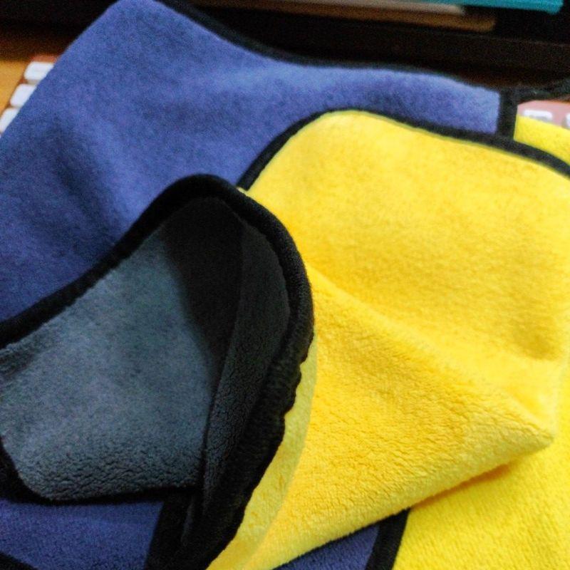 【現貨】加厚 雙色毛巾 30*60CM 洗車毛巾 超細纖維 吸水毛巾 擦車巾 洗車布 沂珊精品 A0568-細節圖4