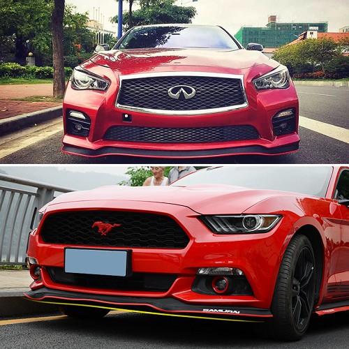 【現貨】ford 雙色防撞條 防刮 側群防撞條 前後保 FOCUS KUGA FIESTA ranger A0377-細節圖2