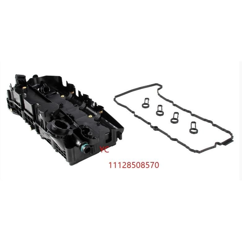 BMW N47 引擎 汽門蓋總成 11128508570 E60 E81 E87 E82 E90 E61 E83 E84-細節圖2