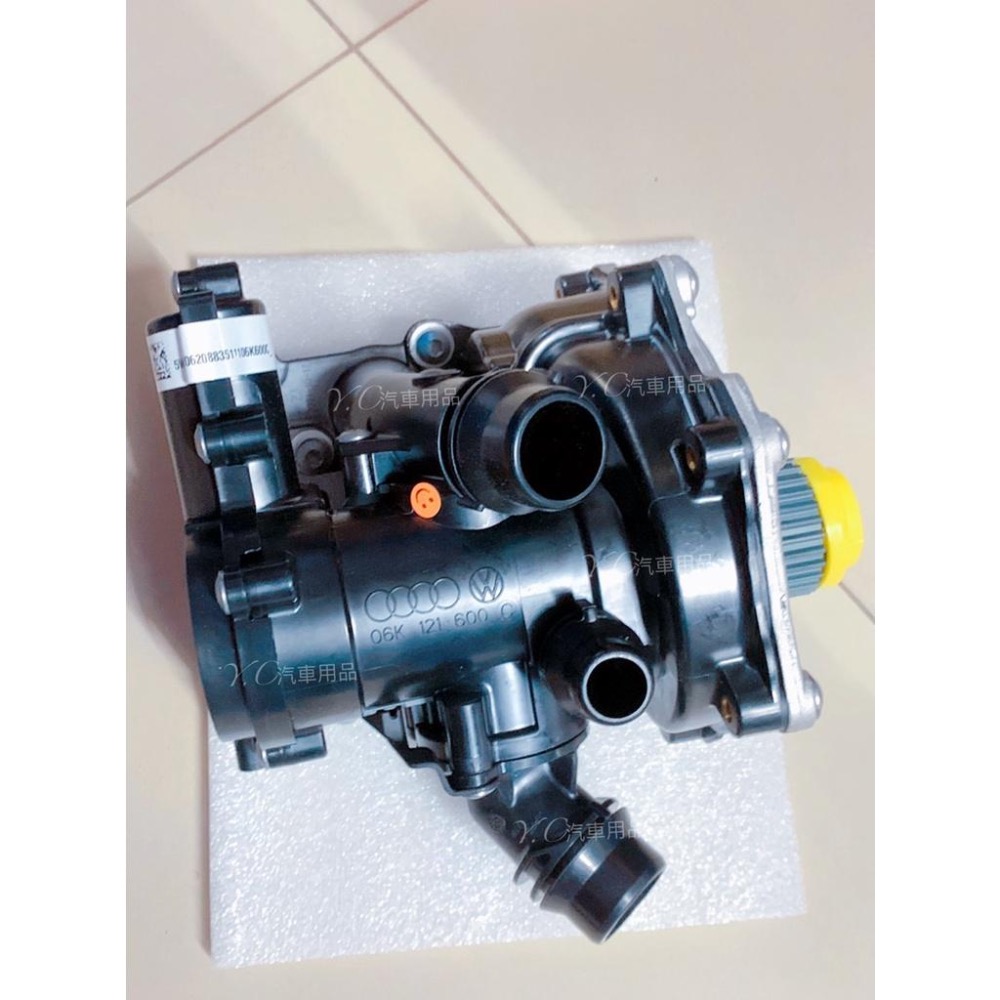 福斯 Golf 水幫浦節溫器 水泵浦 06L121111H Beetle Polo Passat Touran TRoc-細節圖3