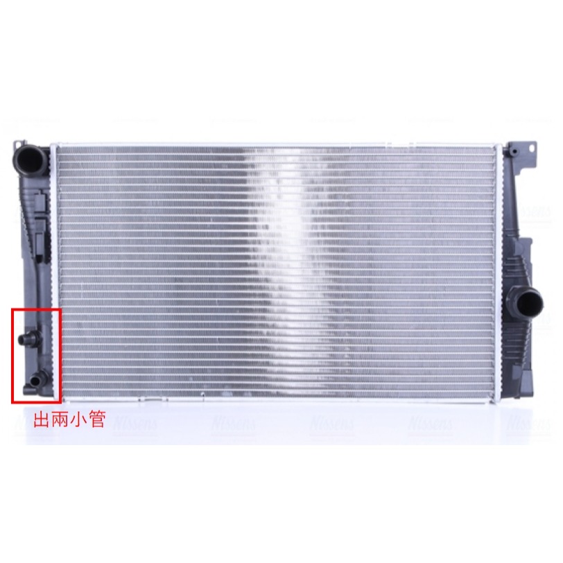 BMW F07 F10 F11 水箱 17118672011 17117626558 17117626560 N20-規格圖4