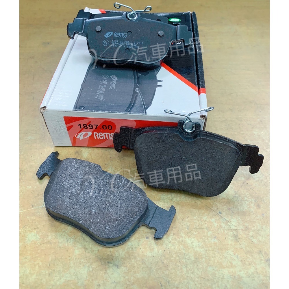 福斯 GOLF VIII CADDY 後 來令片 煞車皮 8Y0698451 P85189 189700-細節圖3