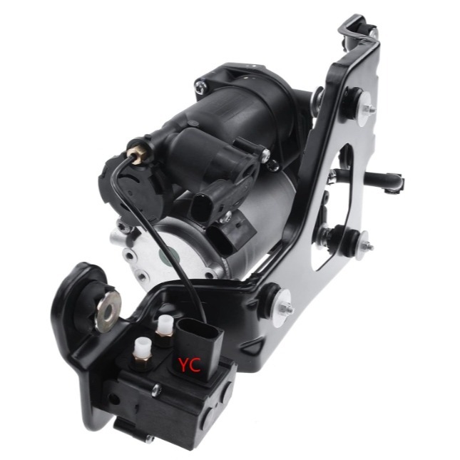 BMW E70 E71 E72 空氣彈簧 打氣幫浦 打氣泵浦 37206859714 37206799419 避震器氣囊-細節圖2