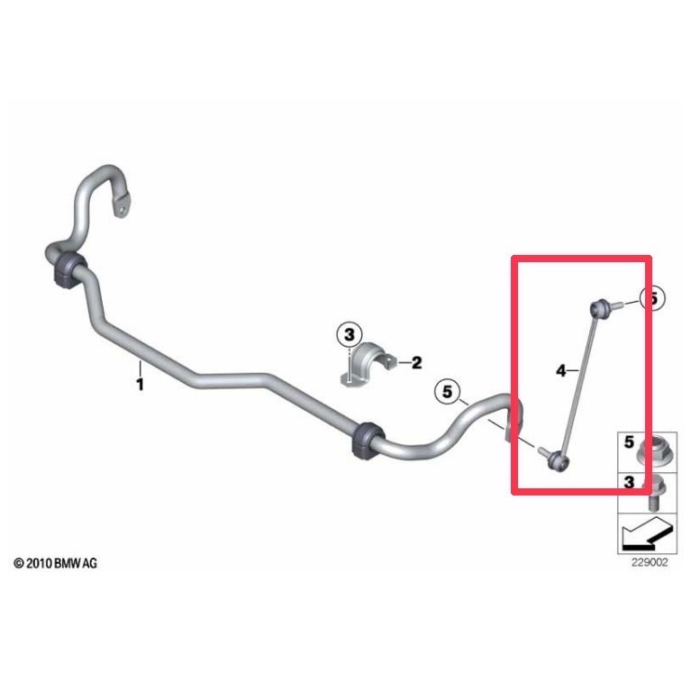 BMW F25 X3 F26 X4 李仔串 平均桿 31306787164 31306787163平衡桿-細節圖2