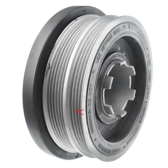 BMW E46 E60 曲軸皮帶盤 E61 E83 E87 E90 E91 11237805696-細節圖5