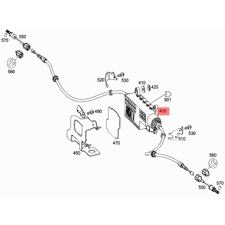 賓士 W447 手煞車馬達總成 4479068700 4479060002 手煞車達 4479067100-細節圖4