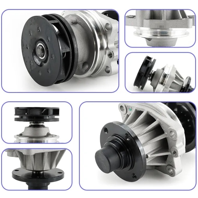 BMW E38 水幫浦 11517509985 E39 E46 E53 E60 E61 E65 E66 E83 E85-細節圖3