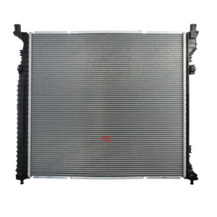 賓士 W166 ML C292 GLE GLS X166 水箱 塑鋁 0995001303 0995004603-細節圖2