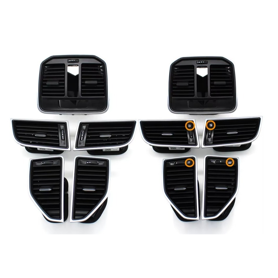保時捷 MACAN 14-17 冷氣出風口總成 95B819202 95B819201 95B81970-細節圖2