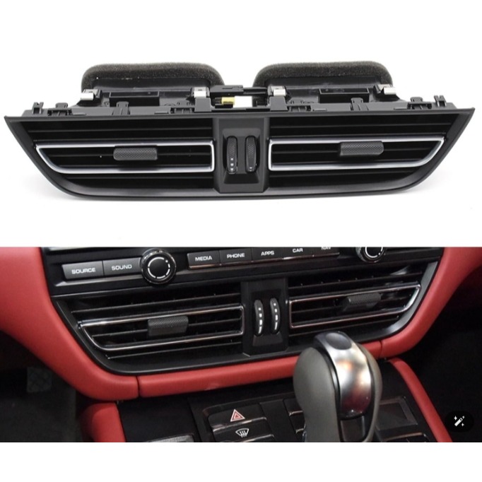 保時捷 MACAN 18-22 冷氣出風口總成 95B819110D 95B819702 95B819203H-規格圖10